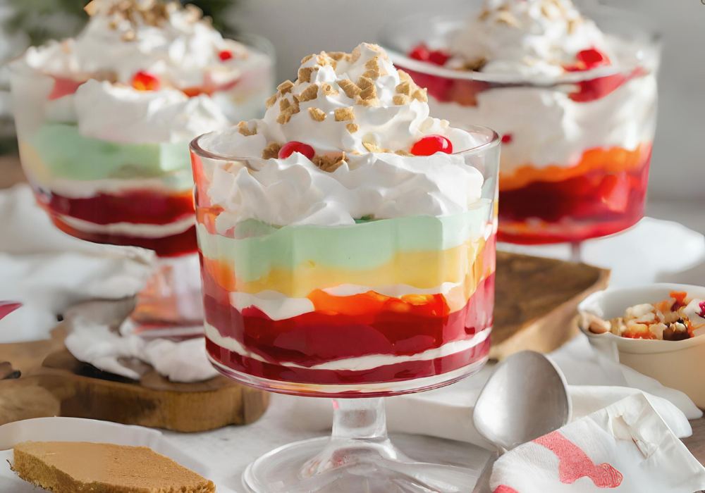 Jello with cool whip