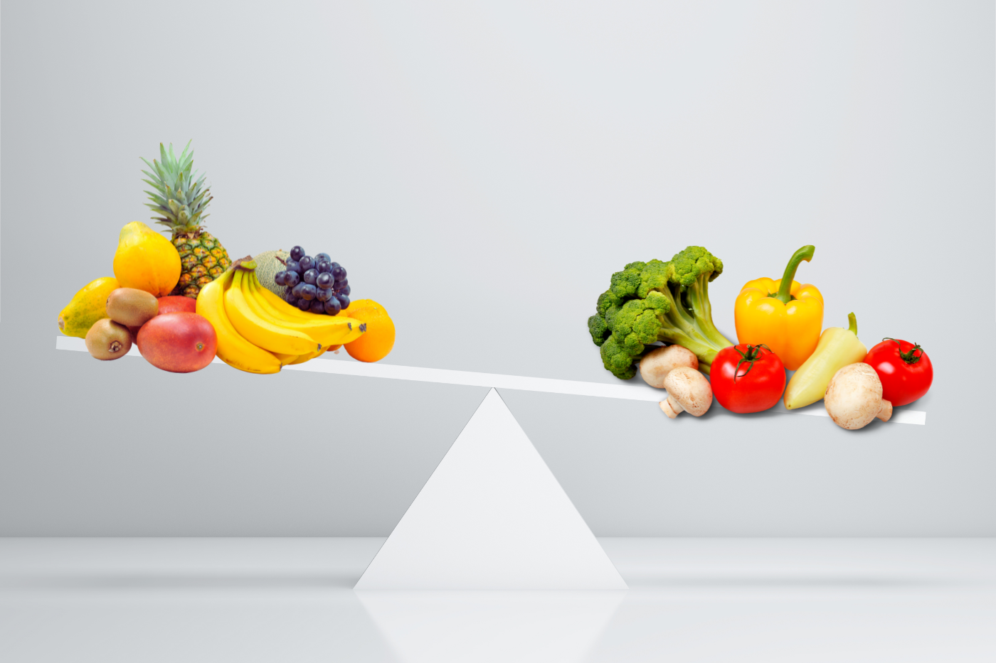 Carbs comparison, making right choices for your low carb diet with fruits and vegetables