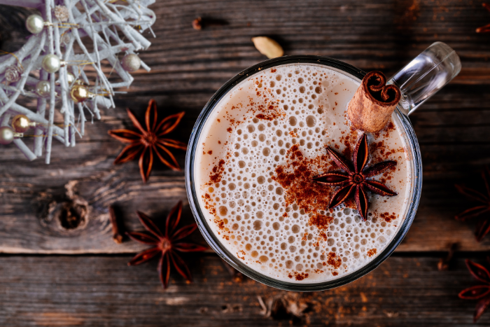 Low Carb Holiday Cocktails - Chai Christmas 